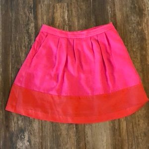 J. Crew color block skirt